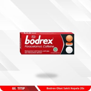 Bodrex Obat Sakit Kepala 20s