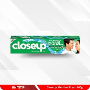 CloseUp Menthol Fresh 160g